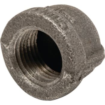 Image for Mueller Streamline Black Malleable Iron Cap, 1/2" from HD Supply
