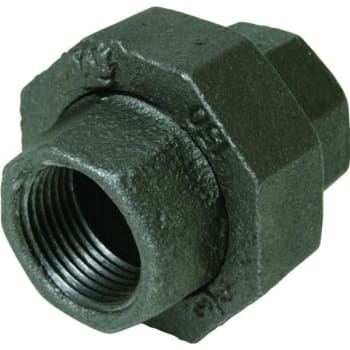 Image for Mueller Streamline Black Malleable Iron Union, 1-1/4 x 1-1/4" from HD Supply