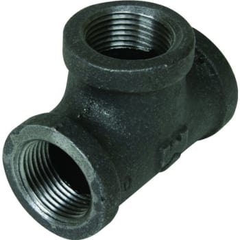 Image for Mueller Streamline Black Malleable Iron Tee, 3/4 x 3/4 x 3/4" from HD Supply
