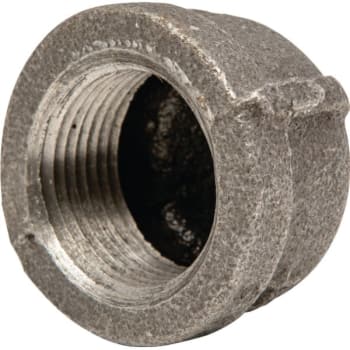 Image for Mueller Streamline Black Malleable Iron Cap, 3/4" from HD Supply