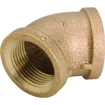 Image for Mueller Streamline Brass Banded 45° Elbow, 3/4 X 3/4", No Lead from HD Supply