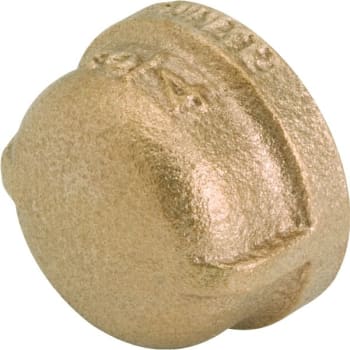 Image for Mueller Streamline Brass Banded Cap, 1/2", No Lead from HD Supply