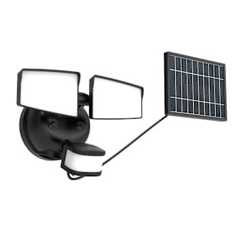 Image for Cooper Lighting Next Gen Solar-Powered LED Security Floodlight 2 Head W/ Motion from HD Supply