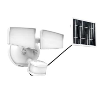 Image for Cooper Lighting Next Gen Solar-Powered LED Security Floodlight 2 Head W/ Motion from HD Supply