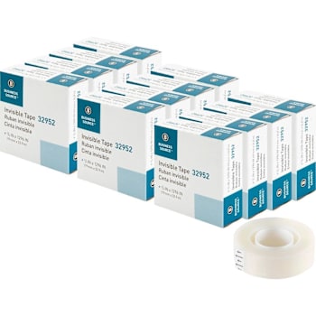 Image for Business Source Invisible Tape Refill Rolls Package Of 12 from HD Supply