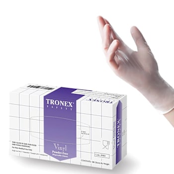 Image for Tronex Natural Vinyl Pf Beaded Cuffs X Large Package Of 100 from HD Supply