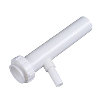 Dearborn 1-1/2 In. X 8 In. Branch Tailpiece, Hi-Line W/ 1/2 In. Branch