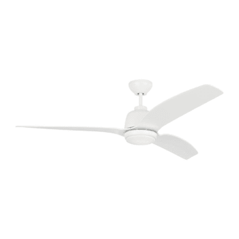 Image for Generation Lighting Avila Coastal 60" Indoor/Outdoor Matte White Ceiling Fan from HD Supply