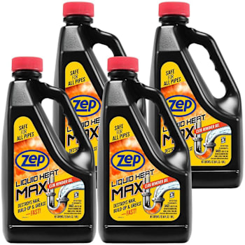 Image for Zep Liquid Heat Max Clog Remover Gel 64 Oz. For Hair Build-Up/Grease Case Of 4 from HD Supply