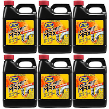 Image for Zep Liquid Heat Max Clog Remover Gel 32 Oz. For Hair Build-Up/Grease Case Of 6 from HD Supply