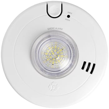 BRK Electronics Hardwired Smoke Alarm With LED Strobe