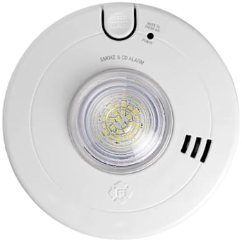 BRK Electronics Hardwired Combo Smoke & Carbon Monoxide Alarm With LED Strobe