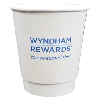 Image for Wyndham Rewards 10oz Double Wall Cup Unwrapped Use Lid 412263 Case Of 600 from HD Supply