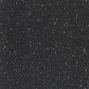 Armstrong Flooring Crown Texture Tile, Classic Black, 12" X 12", Case Of 45