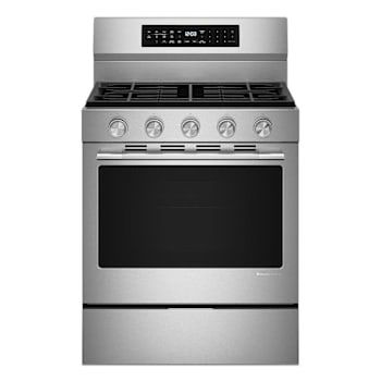 Image for Kitchenaid 5.0 Cf Freestanding Gas Range Stainless Finish from HD Supply