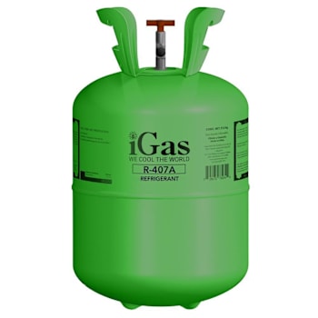 R-407A Refrigerant, 25 Lb. Disposable Cylinder (R-22 & R-404a Retrofit Replacement) – 40 Cylinder Pallet