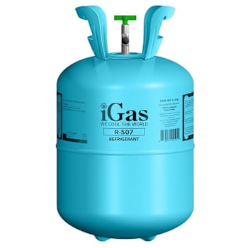 R-507 Refrigerant, 25 Lb. Disposable Cylinder (R-502 Retrofit For Medium And Low-Temperature Systems) – 40 Cylinder Pallet