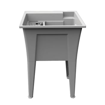Rugged Tub 24"X22" Granite Freestanding Utility/Laundry Sink