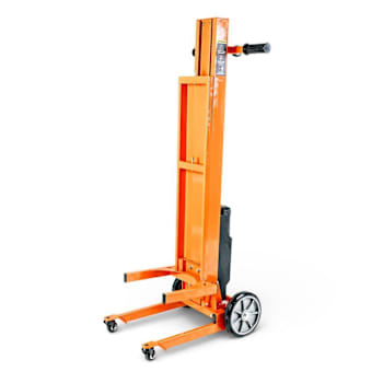 Superhandy 220 Lbs. Capacity Electric Pail Lift 48v 2ah Battery Powered Lifter