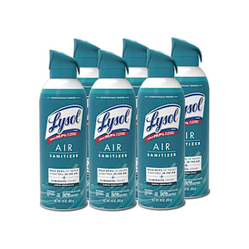 Image for Lysol Air Sanitizer Spray Simple Fresh Scent 10 Oz. Aerosol Spray Case Of 6 from HD Supply