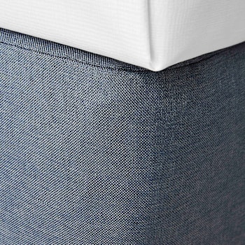 Courtyard Mcy Lanary C/Denim King Bed Skirt 2"H Bed Board 72x80x8.25 Case Of 6