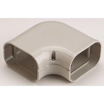 Image for Rectorseal 3.75 In. Duct Width Flat 90-Degree Elbow Ivory from HD Supply