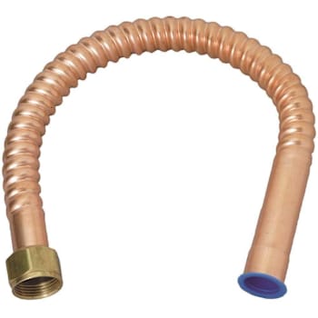 Image for Brasscraft 3/4" Fip X 3/4" M/F Sweat X 18" Copper Water Heater Connector 7/8" Od from HD Supply