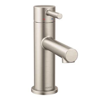 Moen Align Brushed Nickel 1-Handle High-Arc 1.2 GPM Bathroom Faucet with Pop-Up