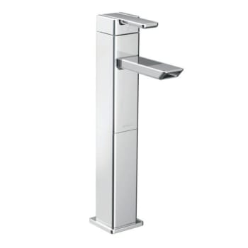 Image for Moen Chrome One-Handle High Arc Vessel Bathroom Faucet 1.5 GPM from HD Supply