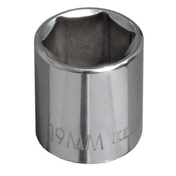 Klein Tools 17 Millimeter  6-Point Socket, 3/8 Inch Drive