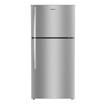 Whirlpool 19.2cf Top Freezer Refrigerator Fingerprint-Resistant Stainless Finish