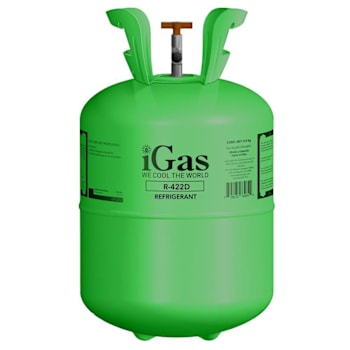 R-422D Refrigerant, 25 Lb. Disposable Cylinder (R-22 Retrofit For Medium And Low-Temperature Systems) – 40 Cylinder Pallet