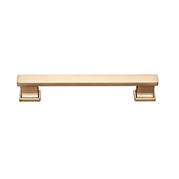 Image for Seasons Hexa 5" Ctc Modern Cabinet Pull, Gold, Package Of 5 from HD Supply