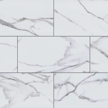 Lifeproof Tile, 12 Mil, 12" X 24", Osborne Marble, Case Of 10