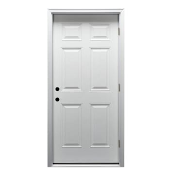 Image for Mmi Door 30"X80" LH 6-Panel Prehung Front Door On 6-9/16" Frame from HD Supply