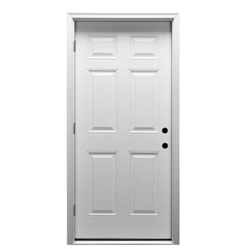 Image for Mmi Door 30"X80" RH 6-Panel Prehung Front Door On 4-9/16" Frame from HD Supply