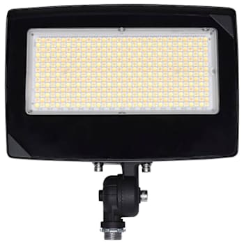 SATCO LED Flood Light, Selectable CCT And Beam Angle, 45/60/80 Watt, Bronze