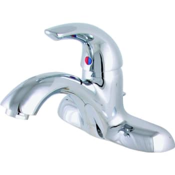 DELTA® Lavatory Faucet, 1.5 GPM, 2.75" Spout, 4" Center, Chrome, 1 Handle