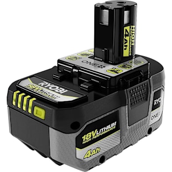Image for Ryobi One+ 18v 4.0 Ah Lithium-Ion High Performance Battery, Package Of 2 from HD Supply