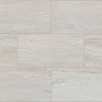 Lifeproof Ladera Travertine 11.9 In. X 23.8 In. Vinyl Tile Flooring, Case Of 9