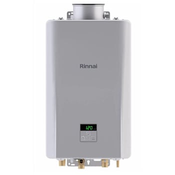 Rinnai High Efficiency Non-Condensing 5.3 GPM Res. 140000 BTU Interior Re140ip