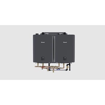 Image for Rinnai Trx Interior Wall Mount 2-Unit Tankless Water Heater System Trx02cxin from HD Supply