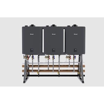 Image for Rinnai Trs Inline Free Standing 3-Unit Tankless Water Heater System Trs03ilcxin from HD Supply