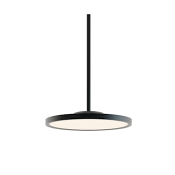 Image for AFX® Edge 16" Round Pendant Fixture, 2000 Lumens, Adjustable Cct, Black from HD Supply