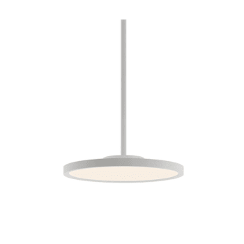 Image for AFX® Edge 16" Round Pendant Fixture, 2000 Lumens, Adjustable Cct, Satin Nickel from HD Supply
