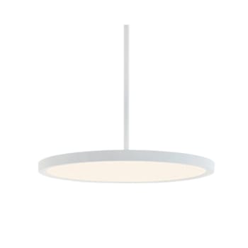 Image for AFX® Edge 20" Round Pendant Fixture, 2250 Lumens, Adjustable Cct, White from HD Supply