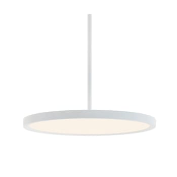 Image for AFX® Edge 24" Round Pendant Fixture, 2600 Lumens, Adjustable Cct, White from HD Supply