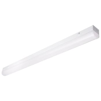 SATCO 4' LED Linear Strip With Sensor, Adjustable CCT And Watts, White
