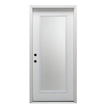 Image for Mmi Door 36"X80" RH Full-Lite Clear Glass Prehung Front Door On 6-9/16" Frame from HD Supply