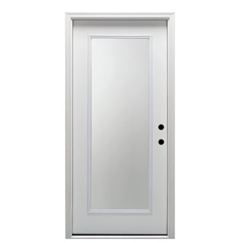 Image for Mmi Door 30"X80" LH Full-Lite Clear Glass Prehung Front Door On 6-9/16" Frame from HD Supply